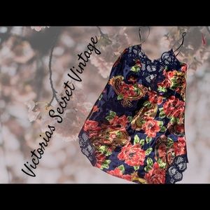 Vintage Victorias Secret Gold Label Silky Nighty